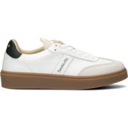 Casual Leren Lage Sneakers Pantofola d'Oro , White , Heren