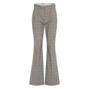 Geruite broek met achterzak Vivienne Westwood , Gray , Dames