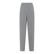 Klassieke Grijze Broek met Zijzakken Patrizia Pepe , Gray , Dames