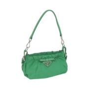 Pre-owned Nylon prada-bags Prada Vintage , Green , Dames