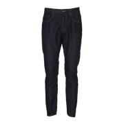 Blauwe Denim Broek Dian Dondup , Blue , Heren