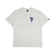 Blauw Print Box Fit Tee Deus Ex Machina , White , Heren