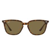 Vierkante zonnebril met gepolariseerde lenzen Ray-Ban , Brown , Unisex