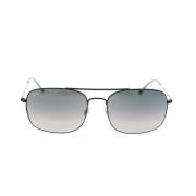 Vierkante Zonnebril Ultra Dun Dubbele Brug Ray-Ban , Black , Unisex