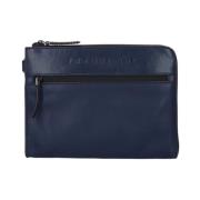 Stijlvolle Clutch Tas The Bridge , Blue , Heren