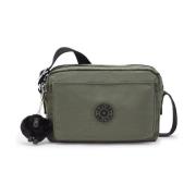 Stijlvolle Abanu Schoudertas Kipling , Green , Dames