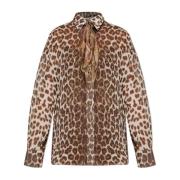 Dierenprint Shirt Zimmermann , Brown , Dames