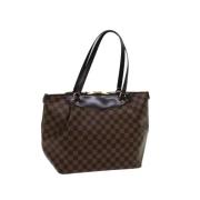 Pre-owned Canvas louis-vuitton-bags Louis Vuitton Vintage , Brown , Da...