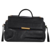 Pre-owned Leather shoulder-bags Marc Jacobs Pre-owned , Black , Dames