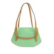 Pre-owned Leather louis-vuitton-bags Louis Vuitton Vintage , Green , D...