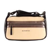 Stijlvolle Crossbody Handtas Hispanitas , Beige , Dames