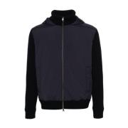 Blauwe Cardigan Stijlvol Model Herno , Blue , Heren