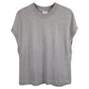 Pre-owned Cotton tops Dries van Noten Pre-owned , Gray , Dames