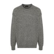 Grijze Sweaters voor Mannen Roberto Collina , Gray , Heren