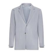 Grijze Jassen Homme Plisse Stijl Issey Miyake , Gray , Heren