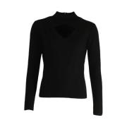 Pre-owned Wool tops Michael Kors Pre-owned , Black , Dames