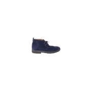 Pre-owned Suede boots Ralph Lauren Pre-owned , Blue , Dames