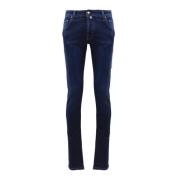 Slim Fit Blauwe Jeans Jacob Cohën , Blue , Heren