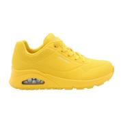 Zazou Sneaker Skechers , Yellow , Dames