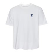 Hart Logo Tee Relaxte Pasvorm Arte Antwerp , White , Heren