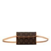 Pre-owned Plastic crossbody-bags Louis Vuitton Vintage , Brown , Dames