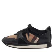 Pre-owned Canvas sneakers Burberry Vintage , Multicolor , Dames