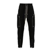 Cargo Broek Zwart Bauhaus Stijl Rick Owens , Black , Heren