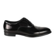 Klassieke Cap Toe Oxford Schoenen Doucal's , Black , Heren