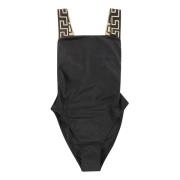 Zwarte Zee Badpak Versace , Black , Dames