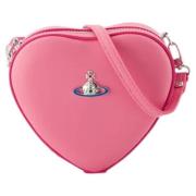 Leather shoulder-bags Vivienne Westwood , Pink , Dames