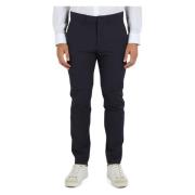 Slim Fit Chinos met knoopsluiting Boss , Blue , Heren