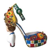 Multicolor Carretto Plateau Sandalen Dolce & Gabbana , Multicolor , Da...