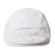 Witte Katoenen Newsboy Cap Stijlvol Modieus Dolce & Gabbana , White , ...