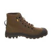 Unisex Enkellaarzen Pampa Hi Supply Palladium , Brown , Heren