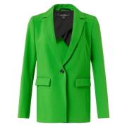 Getailleerde Blazer Comma , Green , Dames