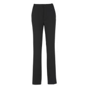 Zwarte Broek met Riemlussen Pinko , Black , Dames