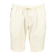 Beige Linnen Shorts Tommy Hilfiger , Beige , Heren