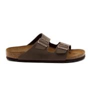 Arizona Mocca Sandal Birkenstock , Brown , Heren