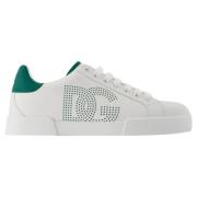 Canvas sneakers Dolce & Gabbana , White , Dames