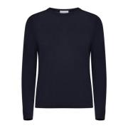 Blauwe Sweater Collectie Allude , Blue , Dames