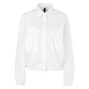 Biologisch Katoenen Blouse Marc Cain , White , Dames