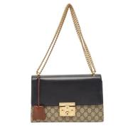 Pre-owned Leather gucci-bags Gucci Vintage , Multicolor , Dames