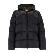 Kort Donsjack met Capuchon Parajumpers , Black , Heren