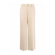 Raisa Trousers Pantalone 004 P.a.r.o.s.h. , Beige , Dames