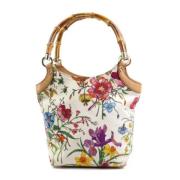 Pre-owned Canvas handbags Gucci Vintage , Multicolor , Dames