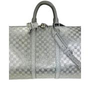 Handbag Louis Vuitton , Gray , Dames