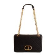 Stijlvolle Crossbody Tas Galba Twinset , Black , Dames