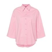 Stijlvolle Shirt met Model 0771 Federica Tosi , Pink , Dames