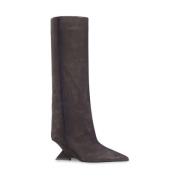 Cheope Tube Boot 60mm Grijs The Attico , Brown , Dames