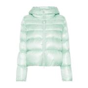 Winterjassen Groen Piumino Stijl Herno , Green , Dames